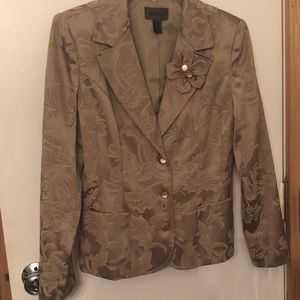 Brocade Uniform John Paul Richards vintage Jacket Size 10 Very Unique